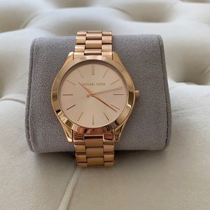 Michael Kors rose gold watch